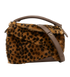 Small Puzzle Edge Bag, &pound;2,100, Handbags, Brown, Shearling, Front view